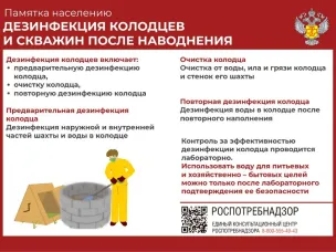 Дезинфекция в послепаводковый период