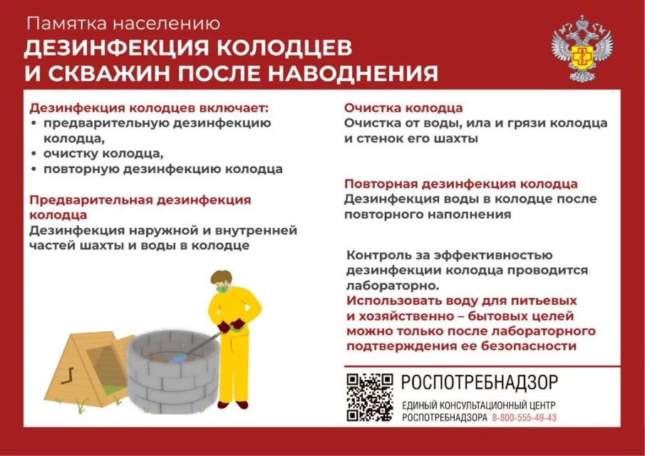 Дезинфекция в послепаводковый период