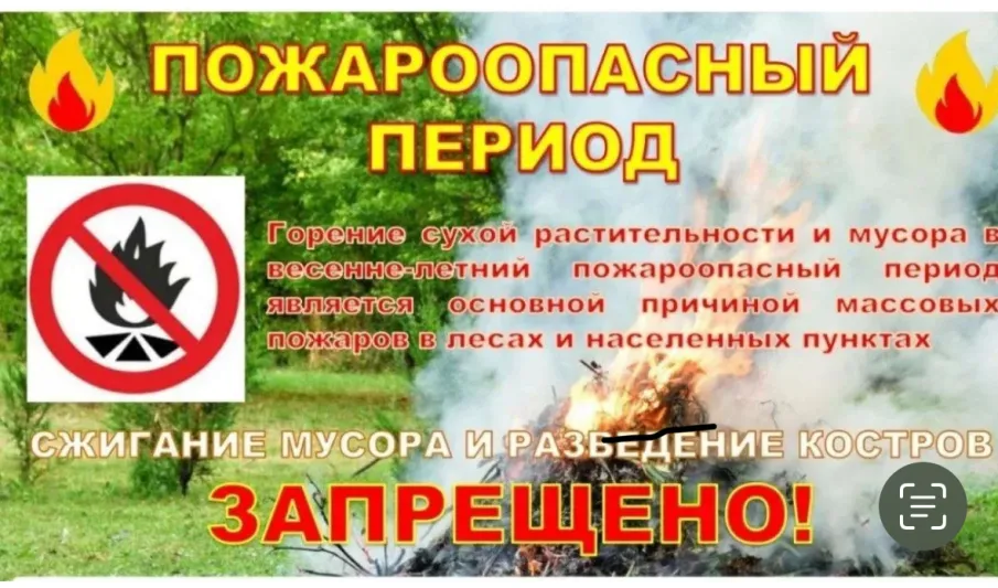 Противопожарный режим.