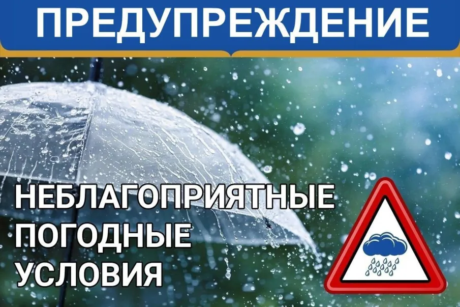 Предупреждение о неблагоприятных явлениях погоды