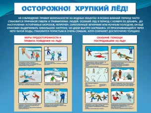 ОСТОРОЖНО! Тонкий лед!