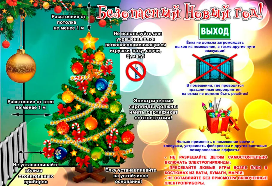 Безопасный Новый год.