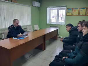 Стажировка студентов педагогического колледжа  в ОМВД  России «Лукояновский»