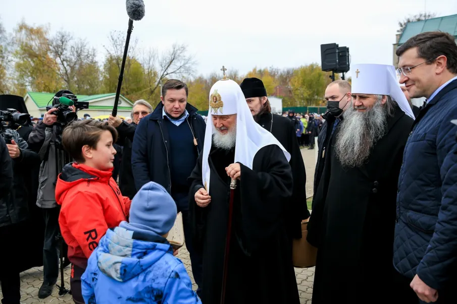 Святейший Патриарх посетил Лукоянов