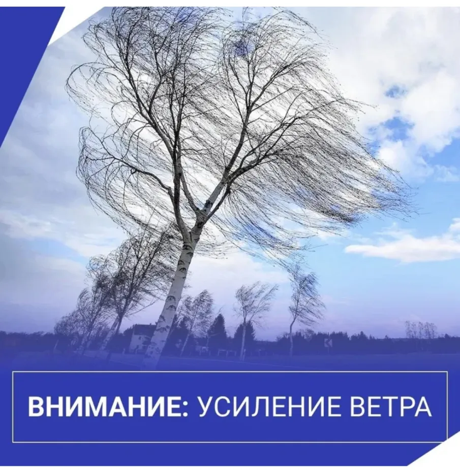 Усиление ветра
