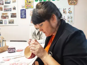 Гости приехали на мастер-класс